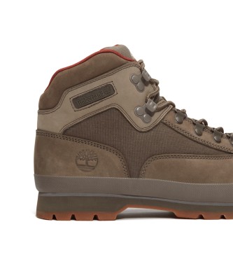 Timberland Bottes Euro Hiker en cuir vert