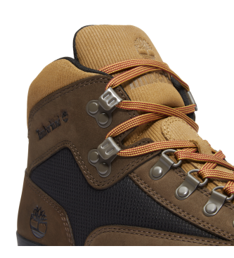 Timberland Euro rjavi usnjeni pohodniški čevlji