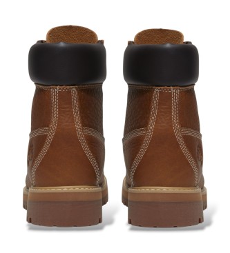 Timberland Bottes en cuir Heritage marron