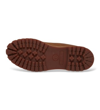 Timberland Bottes en cuir Heritage marron