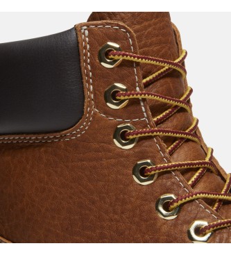 Timberland Bottes en cuir Heritage marron