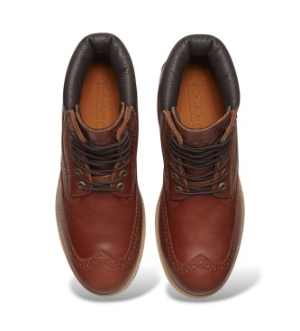 Timberland Bottes en cuir Premium marron