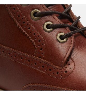Timberland Bottes en cuir Premium marron