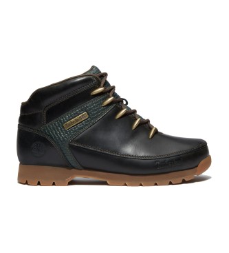 Timberland Skórzane buty Euro Sprint w kolorze zielonym