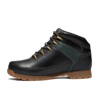 Timberland Skórzane buty Euro Sprint w kolorze zielonym