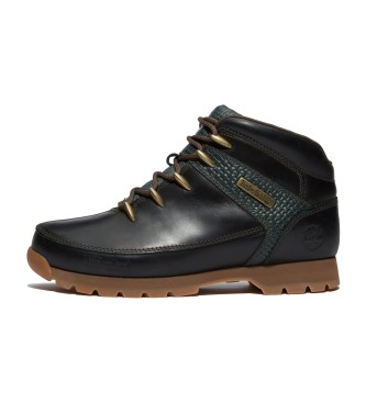 Timberland Skórzane buty Euro Sprint w kolorze zielonym