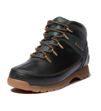 Timberland Skórzane buty Euro Sprint w kolorze zielonym