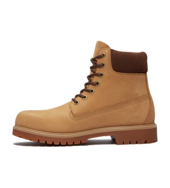 Timberland Bruine 6-Inch Leren Enkellaarsjes