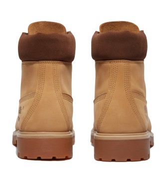 Timberland Bruine 6-Inch Leren Enkellaarsjes