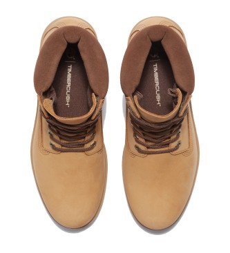 Timberland Bruine 6-Inch Leren Enkellaarsjes