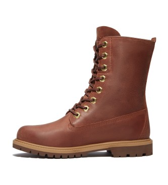Timberland 8-tommer vandttte stvler i brunt lder