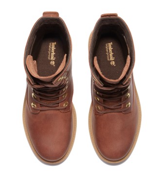 Timberland 8-tommer vandttte stvler i brunt lder