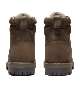 Timberland Botas de couro impermeveis Britton Road castanhas