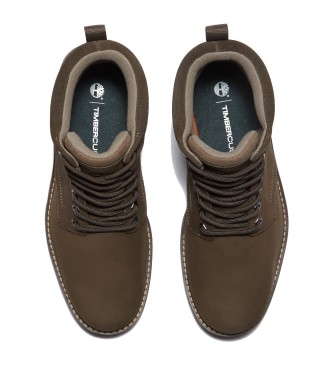 Timberland Botas de couro impermeveis Britton Road castanhas