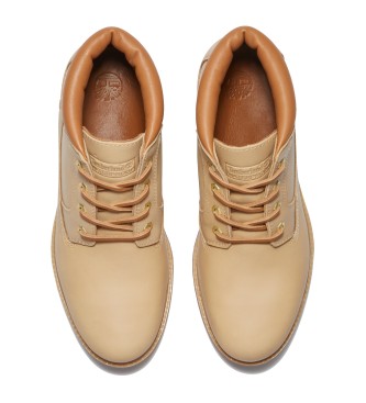 Timberland Botines de Piel impermeables Chukka Premium beige