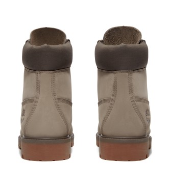 Timberland Stivali Heritage da 6 pollici in pelle impermeabile con lacci in verde