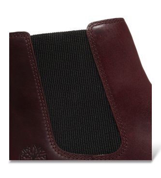 Timberland Britton Drive bordeaux Chelsea-læder støvler
