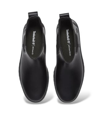 Timberland Botines Chelsea de piel Britton Drive negro