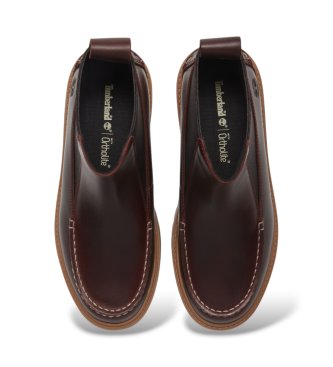 Timberland Botines de Piel Chelsea Stone Street granate