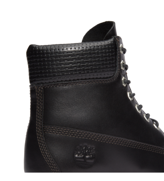 Timberland 6-palčni vodoodporni usnjeni čevlji Premium Black