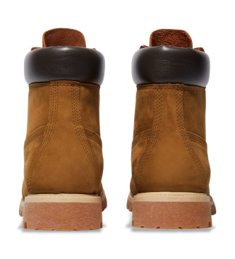 Timberland 6-palčni premium usnjeni čevlji rjave barve