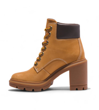 Timberland Botins em pele Allington Heights castanhos