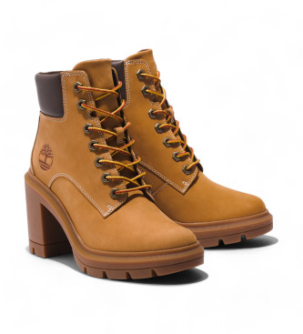 Timberland Botins em pele Allington Heights castanhos