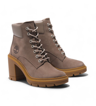 Timberland Stivaletti in pelle color talpa di Allington Heights