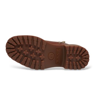 Timberland Botines de piel Chelsea Stone Heights marrón