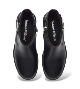 Timberland Botines de piel Chelsea Stone Heights negro