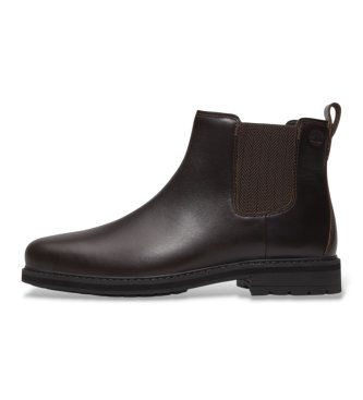 Timberland Botines de piel Chelsea Stormbucks marrón oscuro