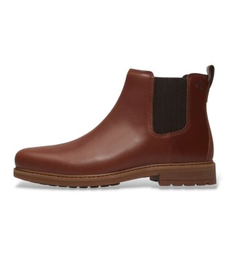 Timberland Botines de piel Chelsea Stormbucks marrón