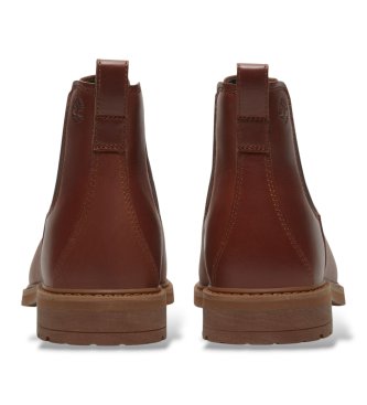 Timberland Botines de piel Chelsea Stormbucks marrón