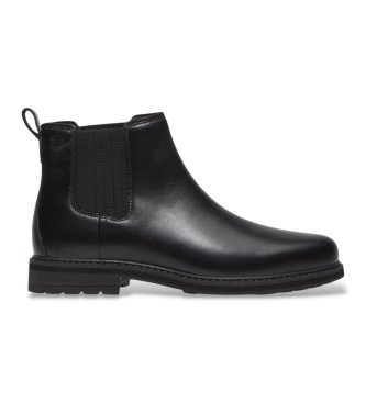 Timberland Sorte Chelsea Stormbucks-læderstøvletter