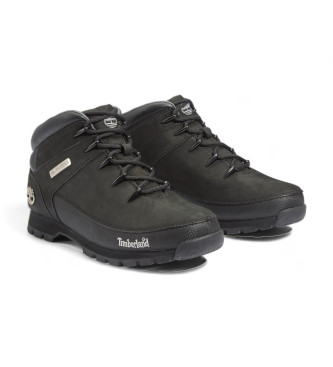 Timberland Euro Sprint Hiker Leather Ankle Boots Preto