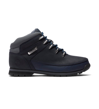 Timberland Euro Sprint Mid Lace leather ankle boots blue