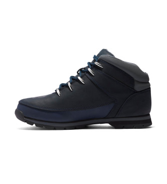 Timberland Euro Sprint Mid Lace leather ankle boots blue