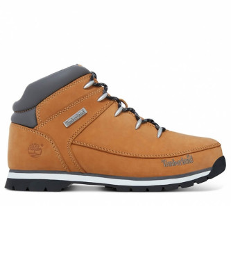 Timberland Euro Sprint mustard leather ankle boots