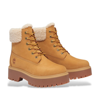 Timberland Stone Street Waterproof leather ankle boots brown