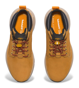 Timberland Brązowe skórzane buty za kostkę Killington Trekker Mid Lace Up