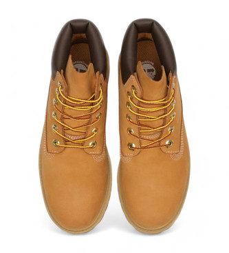 Timberland Skórzane buty za kostkę Premium 6 brązowe