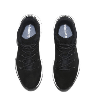 Timberland Stivaletti Sprint Trekker Mid Lace Up in pelle nera