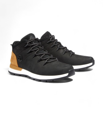 Timberland Stivaletti in pelle Sprint Trekker neri