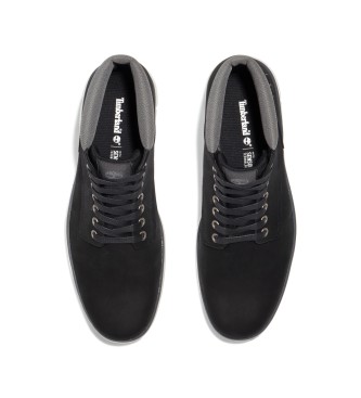 Timberland Bradstreet lace-up mid-top leather trainers black