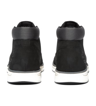 Timberland Sneaker mid-top in pelle nera con lacci Bradstreet