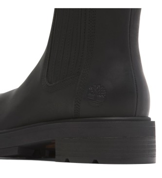 Timberland Bottines Chelsea en cuir noir Brimfield