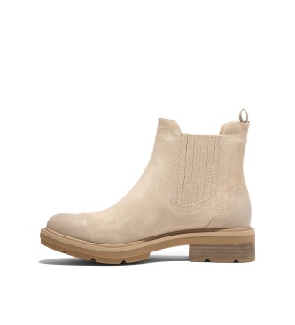 Timberland Brimfield beige mid-calf lder chelsea ankelstvlar