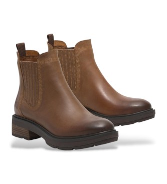 Timberland Botins em pele Brimfield Chesea castanhos