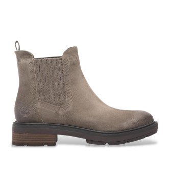 Timberland Botas chelsea em pele cinzenta Brimfield