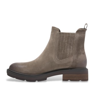 Timberland Brimfield taupe leren chelsea laarzen